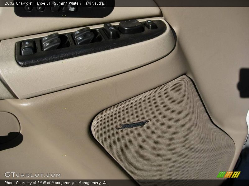 Summit White / Tan/Neutral 2003 Chevrolet Tahoe LT