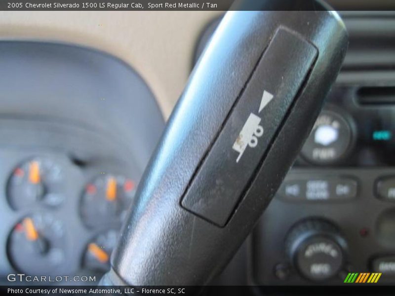 Sport Red Metallic / Tan 2005 Chevrolet Silverado 1500 LS Regular Cab