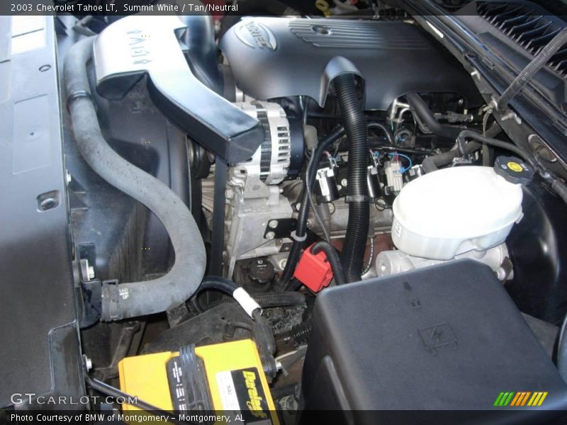 Summit White / Tan/Neutral 2003 Chevrolet Tahoe LT