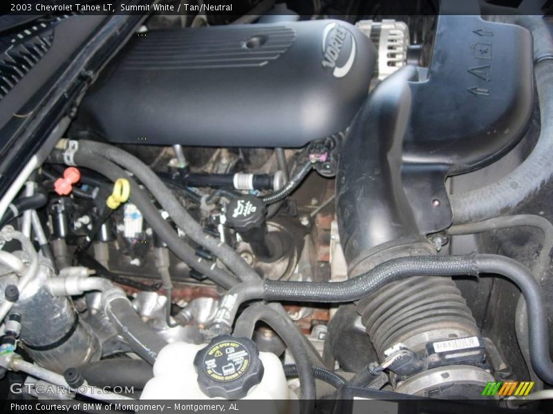 Summit White / Tan/Neutral 2003 Chevrolet Tahoe LT