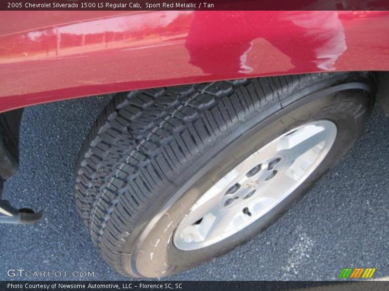 Sport Red Metallic / Tan 2005 Chevrolet Silverado 1500 LS Regular Cab