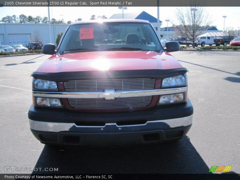 Sport Red Metallic / Tan 2005 Chevrolet Silverado 1500 LS Regular Cab