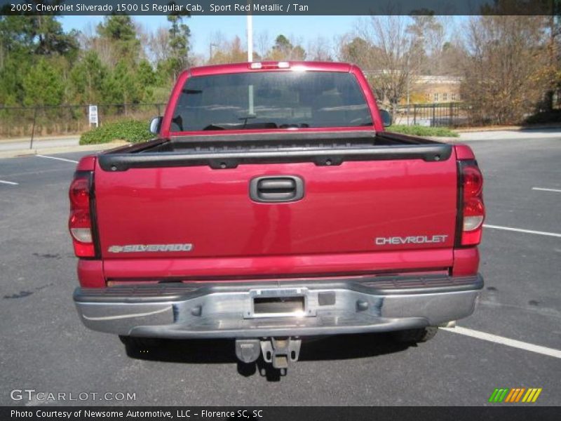 Sport Red Metallic / Tan 2005 Chevrolet Silverado 1500 LS Regular Cab