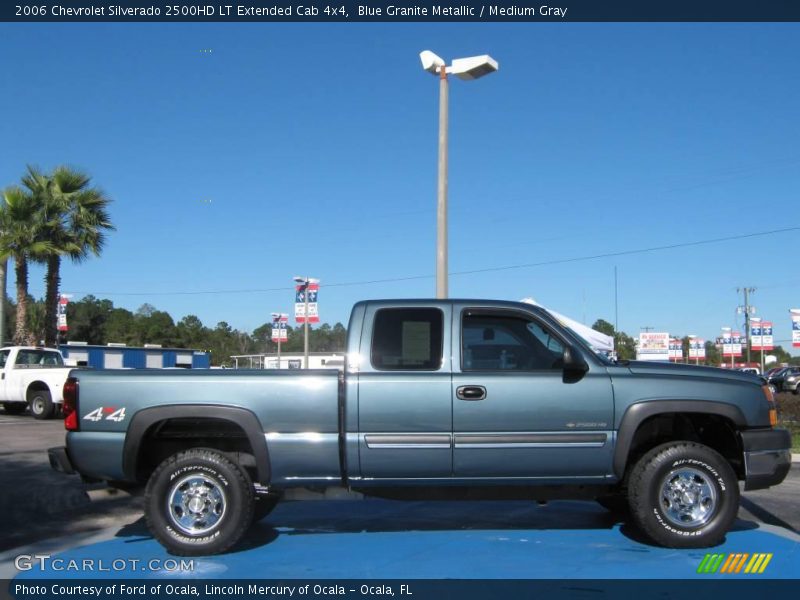 Blue Granite Metallic / Medium Gray 2006 Chevrolet Silverado 2500HD LT Extended Cab 4x4