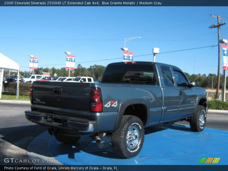 Blue Granite Metallic / Medium Gray 2006 Chevrolet Silverado 2500HD LT Extended Cab 4x4