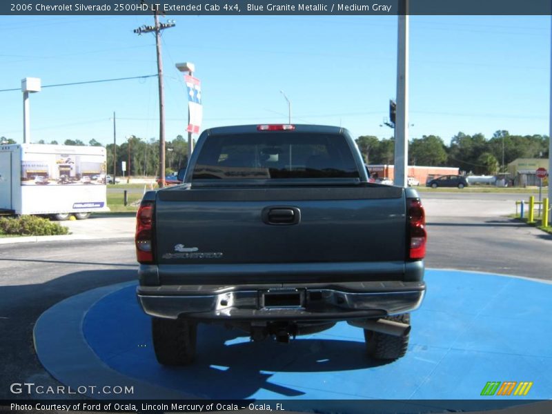 Blue Granite Metallic / Medium Gray 2006 Chevrolet Silverado 2500HD LT Extended Cab 4x4