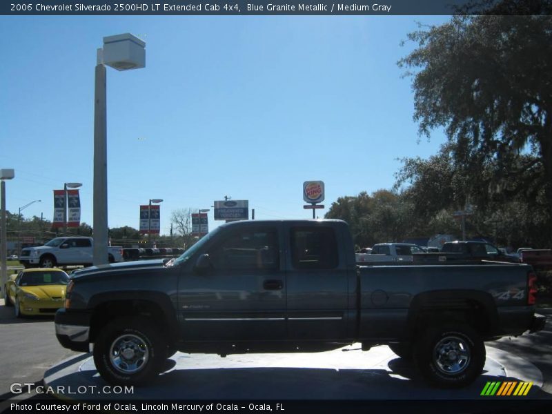 Blue Granite Metallic / Medium Gray 2006 Chevrolet Silverado 2500HD LT Extended Cab 4x4