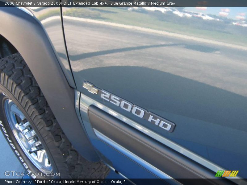 Blue Granite Metallic / Medium Gray 2006 Chevrolet Silverado 2500HD LT Extended Cab 4x4