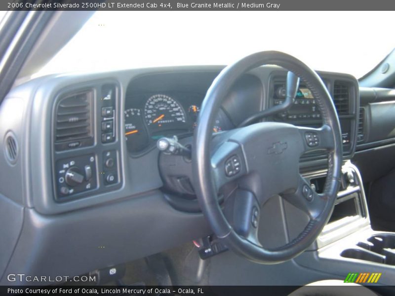 Blue Granite Metallic / Medium Gray 2006 Chevrolet Silverado 2500HD LT Extended Cab 4x4