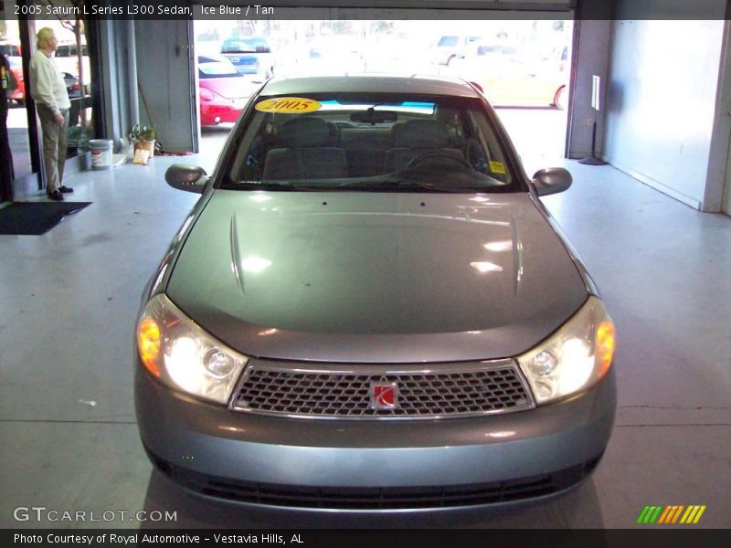 Ice Blue / Tan 2005 Saturn L Series L300 Sedan