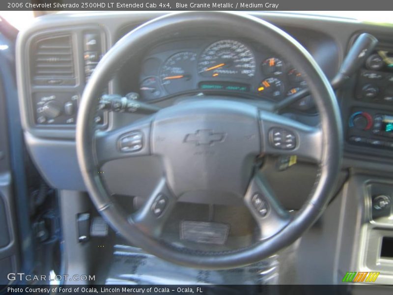 Blue Granite Metallic / Medium Gray 2006 Chevrolet Silverado 2500HD LT Extended Cab 4x4