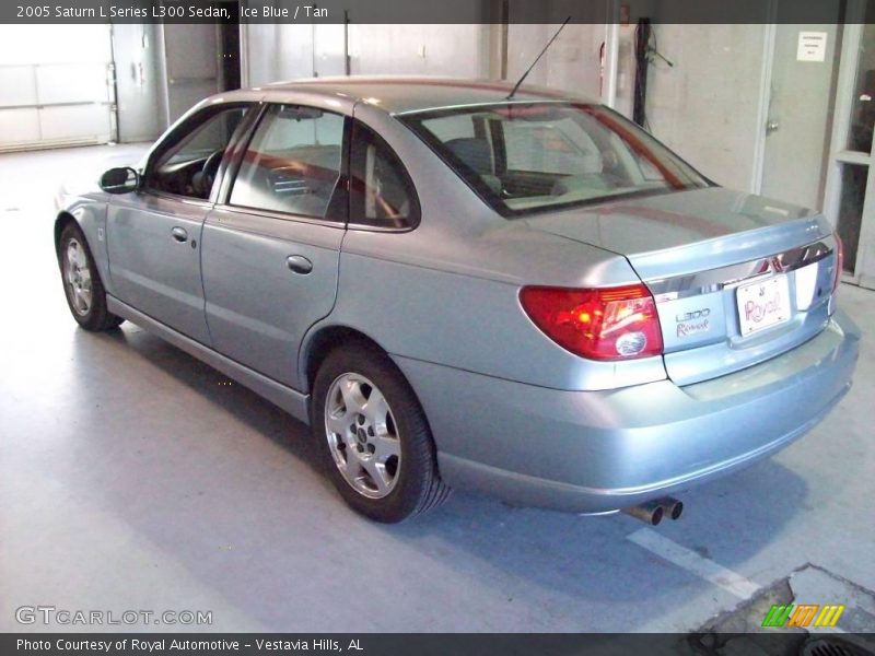 Ice Blue / Tan 2005 Saturn L Series L300 Sedan