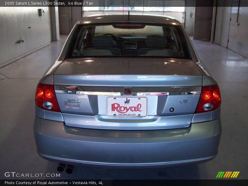Ice Blue / Tan 2005 Saturn L Series L300 Sedan