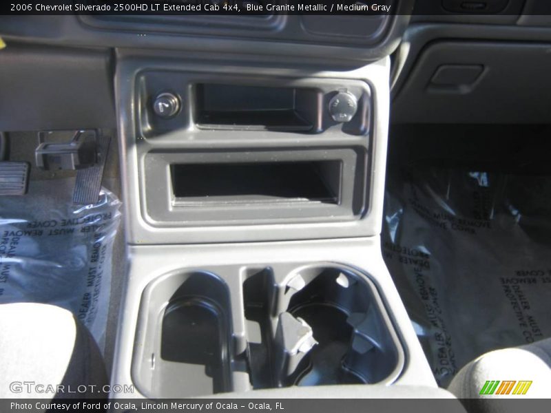 Blue Granite Metallic / Medium Gray 2006 Chevrolet Silverado 2500HD LT Extended Cab 4x4