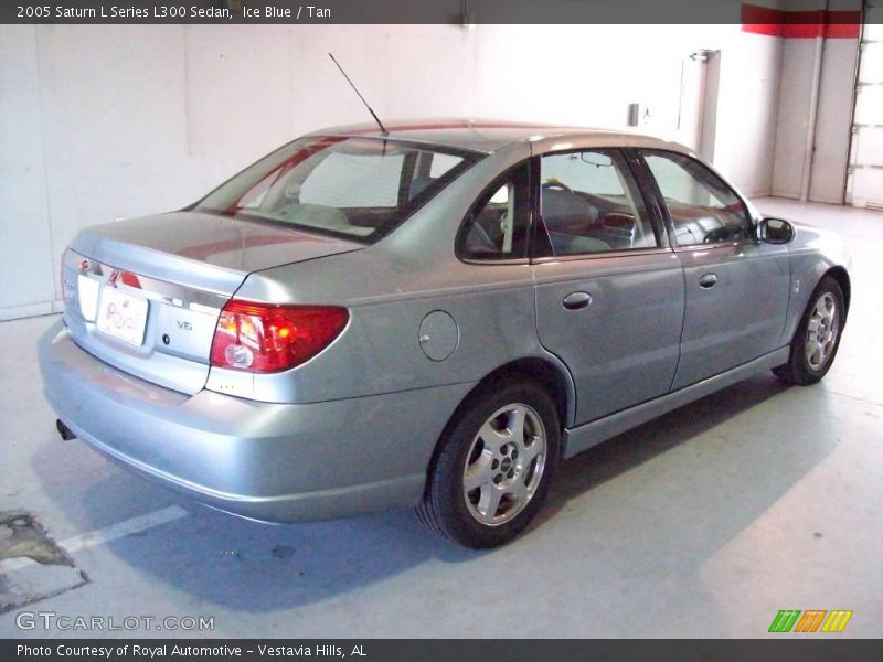 Ice Blue / Tan 2005 Saturn L Series L300 Sedan