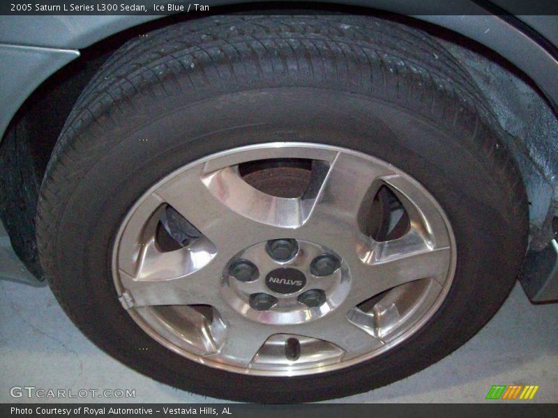 Ice Blue / Tan 2005 Saturn L Series L300 Sedan