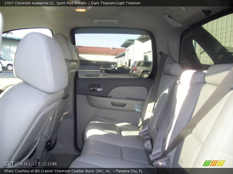 Sport Red Metallic / Dark Titanium/Light Titanium 2007 Chevrolet Avalanche LS