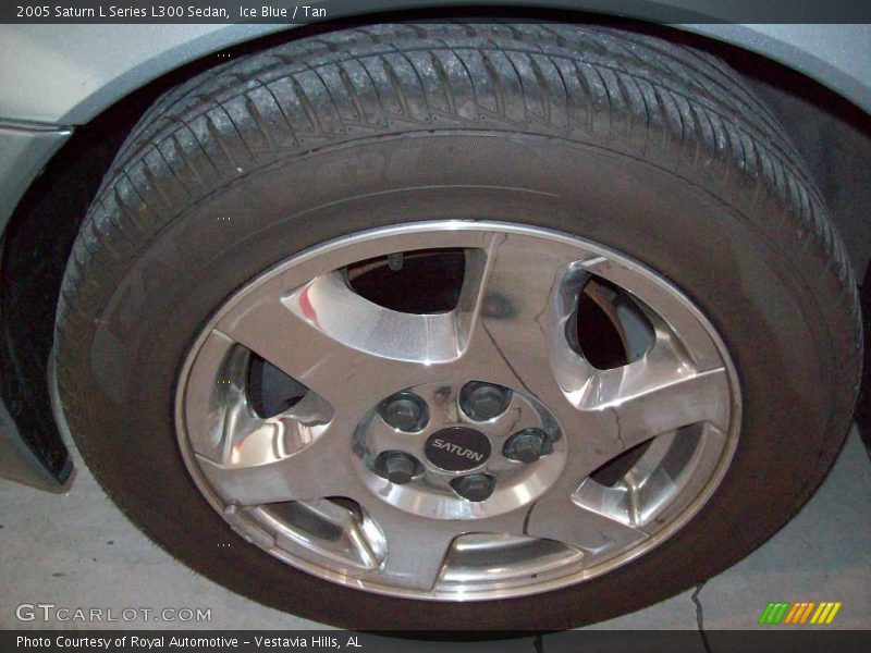 Ice Blue / Tan 2005 Saturn L Series L300 Sedan