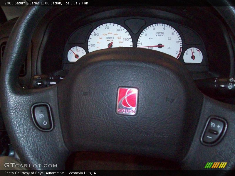 Ice Blue / Tan 2005 Saturn L Series L300 Sedan