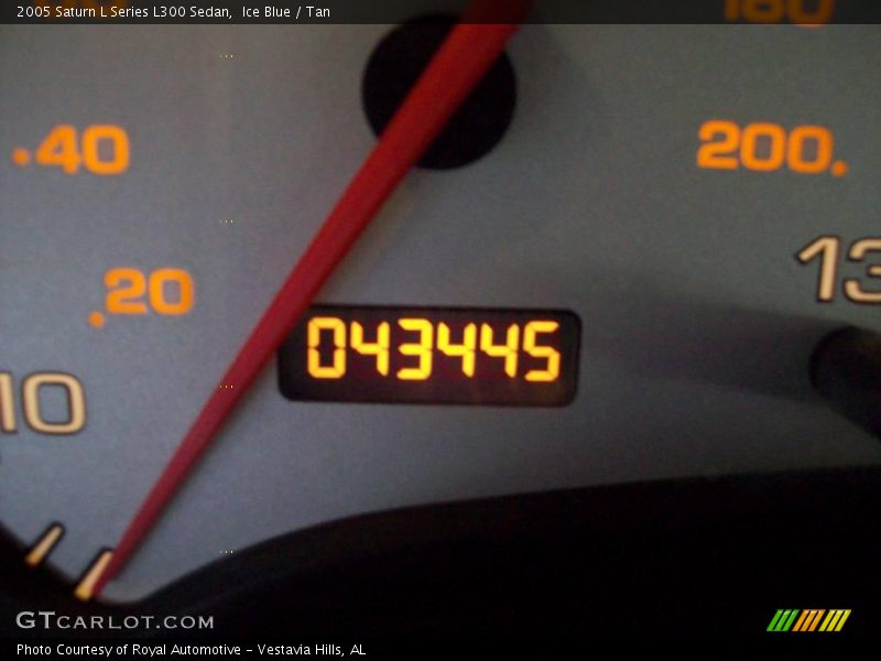 Ice Blue / Tan 2005 Saturn L Series L300 Sedan