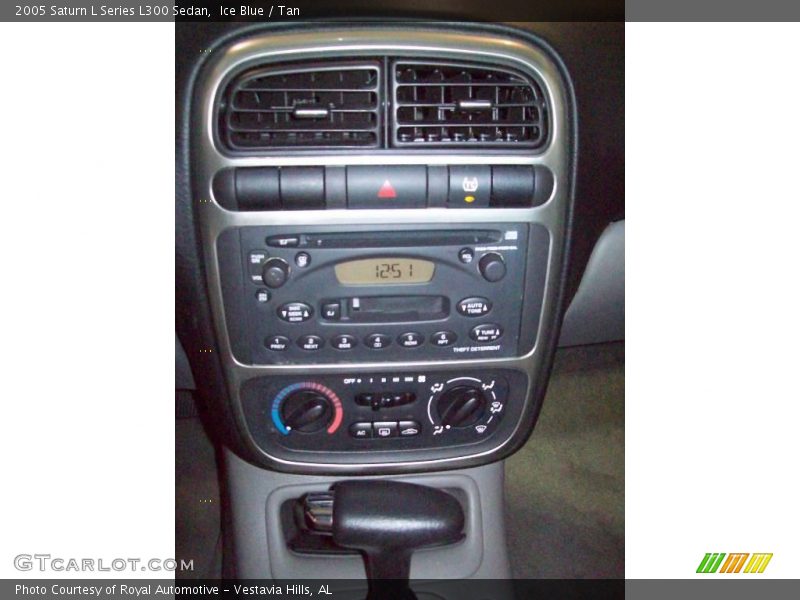 Ice Blue / Tan 2005 Saturn L Series L300 Sedan
