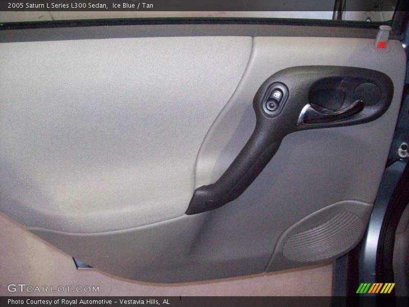 Ice Blue / Tan 2005 Saturn L Series L300 Sedan