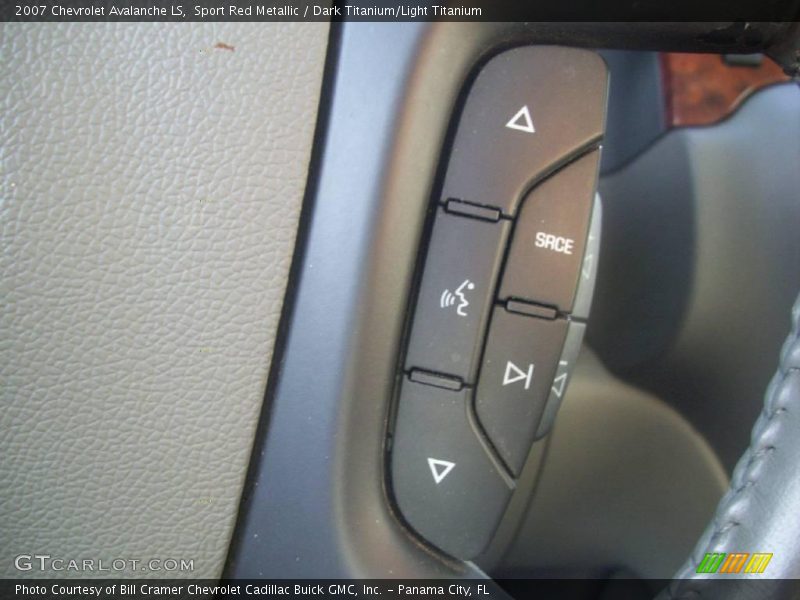 Sport Red Metallic / Dark Titanium/Light Titanium 2007 Chevrolet Avalanche LS