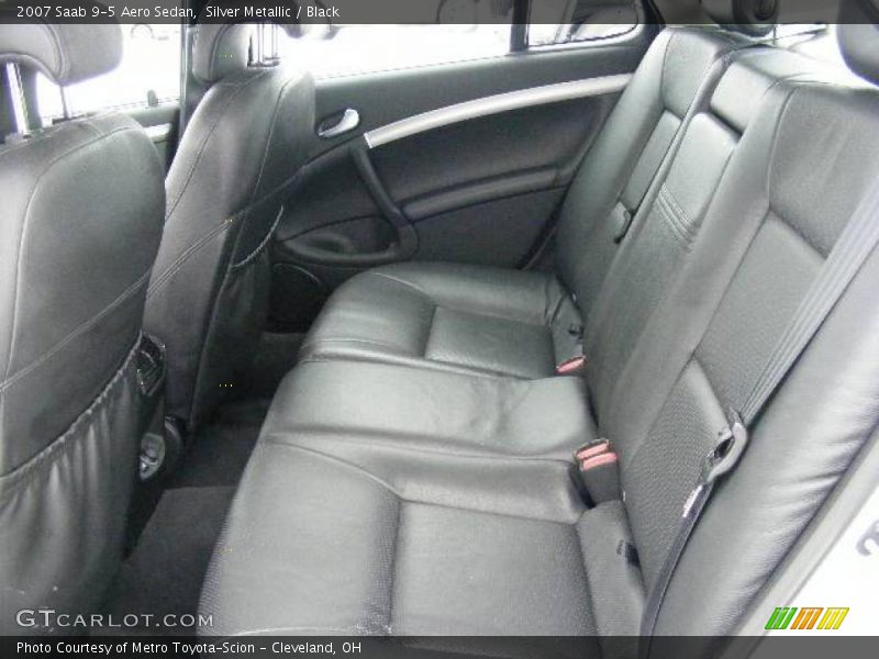 Silver Metallic / Black 2007 Saab 9-5 Aero Sedan