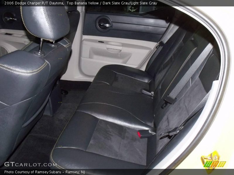 Top Banana Yellow / Dark Slate Gray/Light Slate Gray 2006 Dodge Charger R/T Daytona