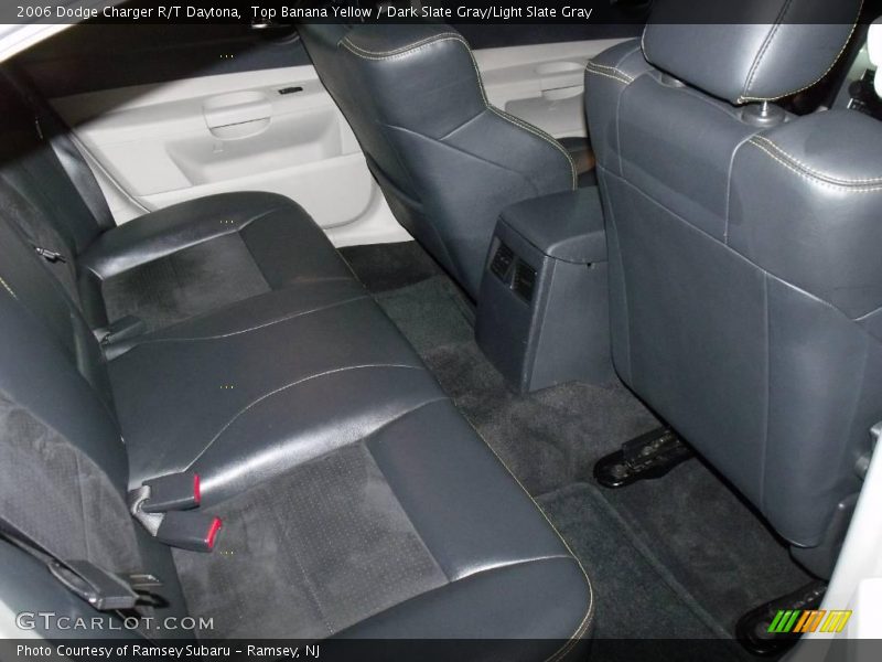 Top Banana Yellow / Dark Slate Gray/Light Slate Gray 2006 Dodge Charger R/T Daytona