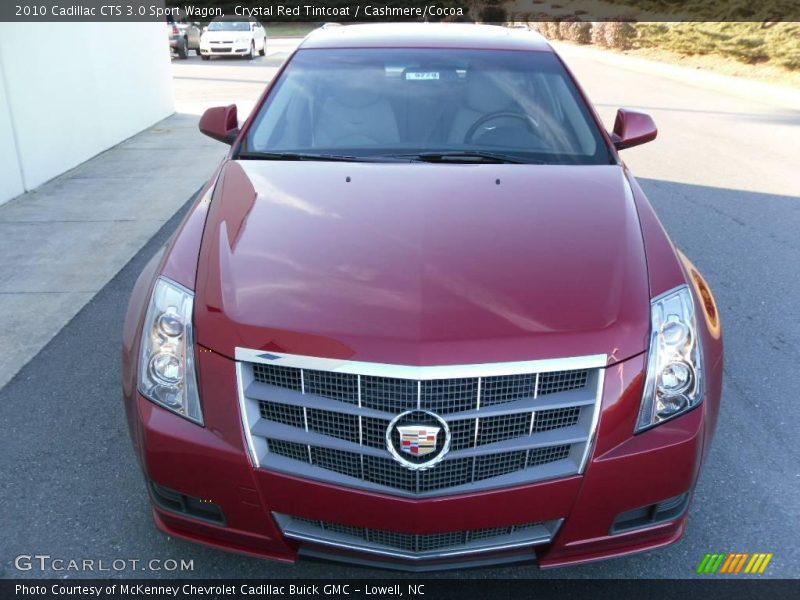 Crystal Red Tintcoat / Cashmere/Cocoa 2010 Cadillac CTS 3.0 Sport Wagon