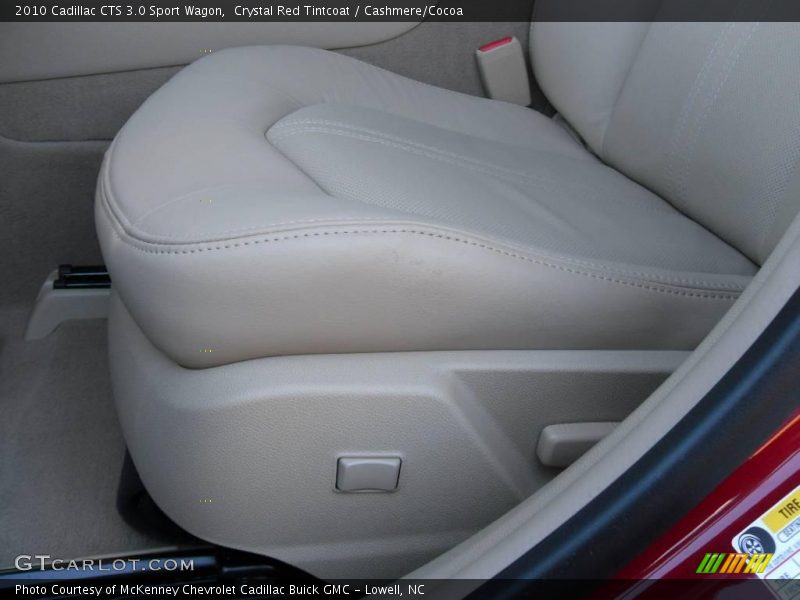 Crystal Red Tintcoat / Cashmere/Cocoa 2010 Cadillac CTS 3.0 Sport Wagon