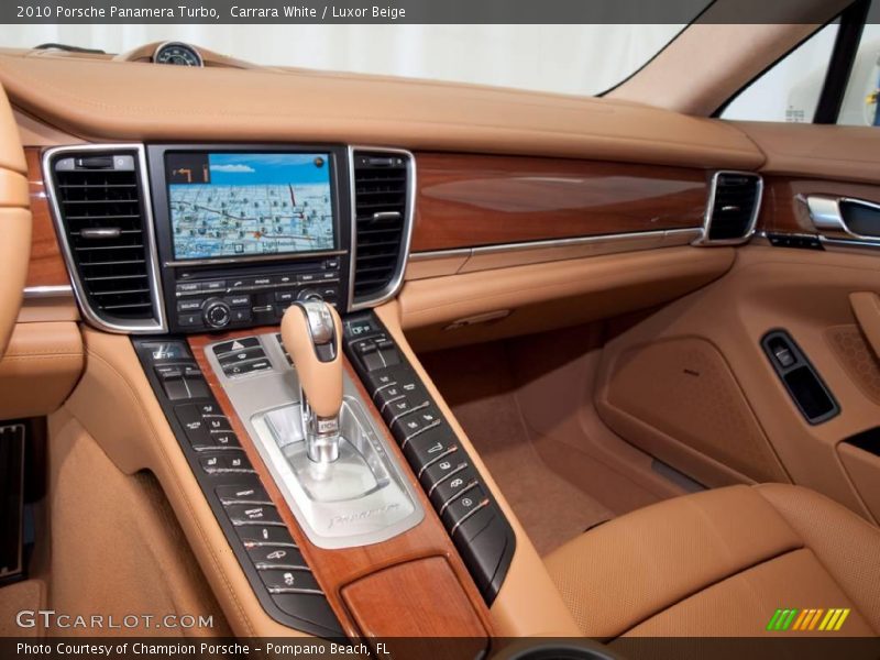 Carrara White / Luxor Beige 2010 Porsche Panamera Turbo