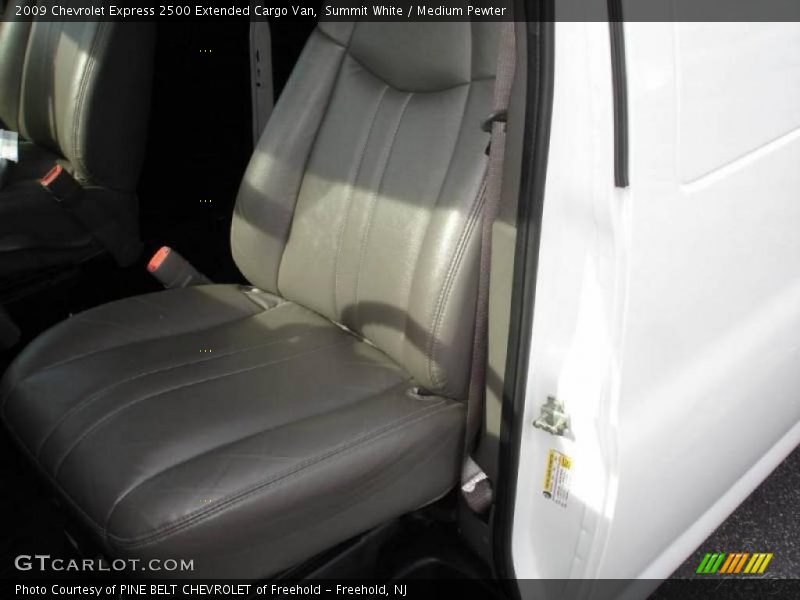 Summit White / Medium Pewter 2009 Chevrolet Express 2500 Extended Cargo Van