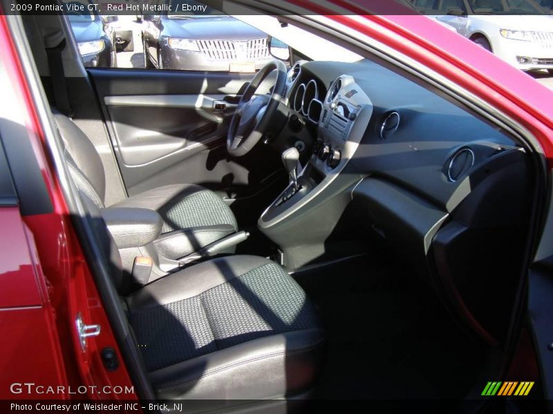 Red Hot Metallic / Ebony 2009 Pontiac Vibe GT