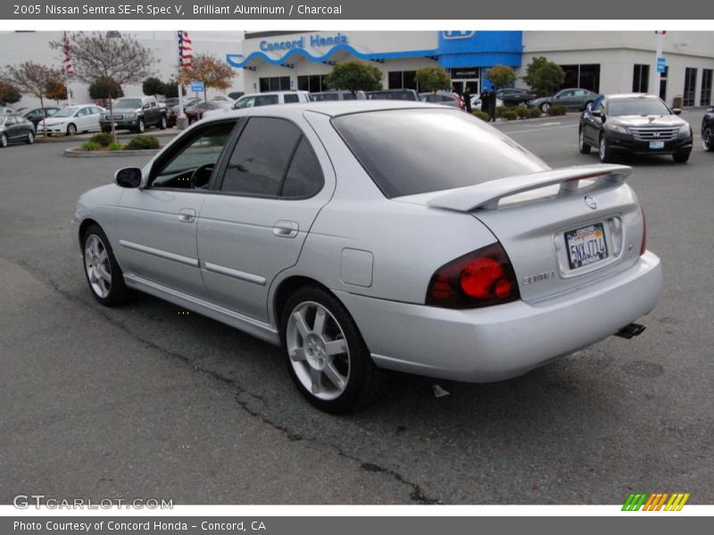Brilliant Aluminum / Charcoal 2005 Nissan Sentra SE-R Spec V