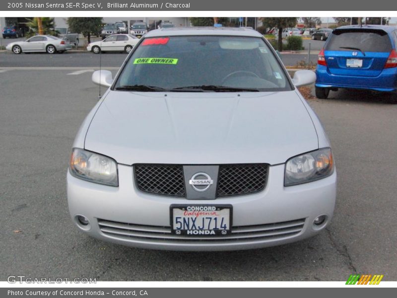Brilliant Aluminum / Charcoal 2005 Nissan Sentra SE-R Spec V