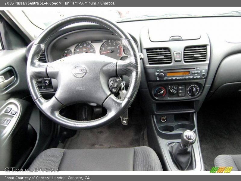 Brilliant Aluminum / Charcoal 2005 Nissan Sentra SE-R Spec V
