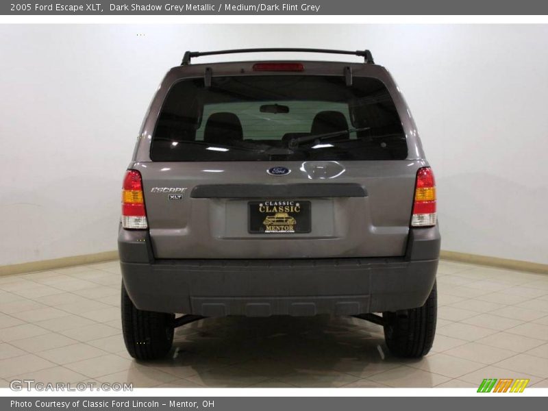 Dark Shadow Grey Metallic / Medium/Dark Flint Grey 2005 Ford Escape XLT