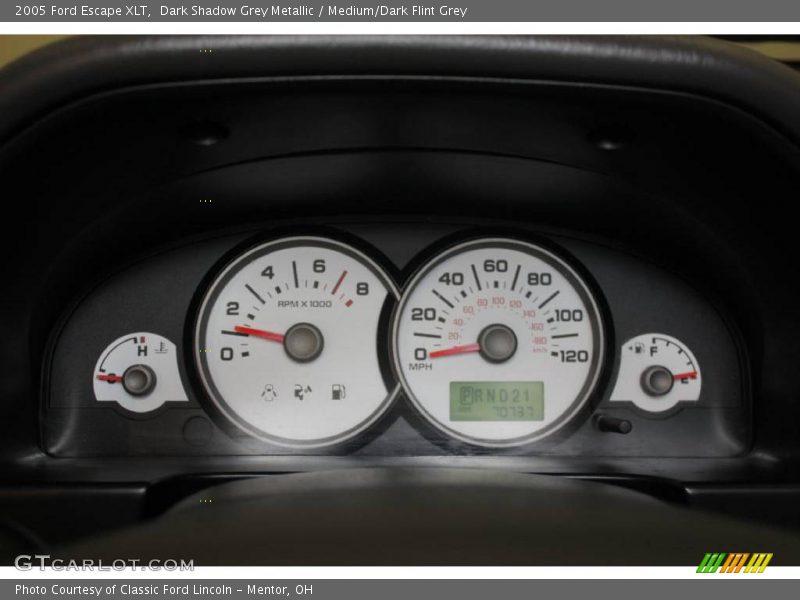 Dark Shadow Grey Metallic / Medium/Dark Flint Grey 2005 Ford Escape XLT