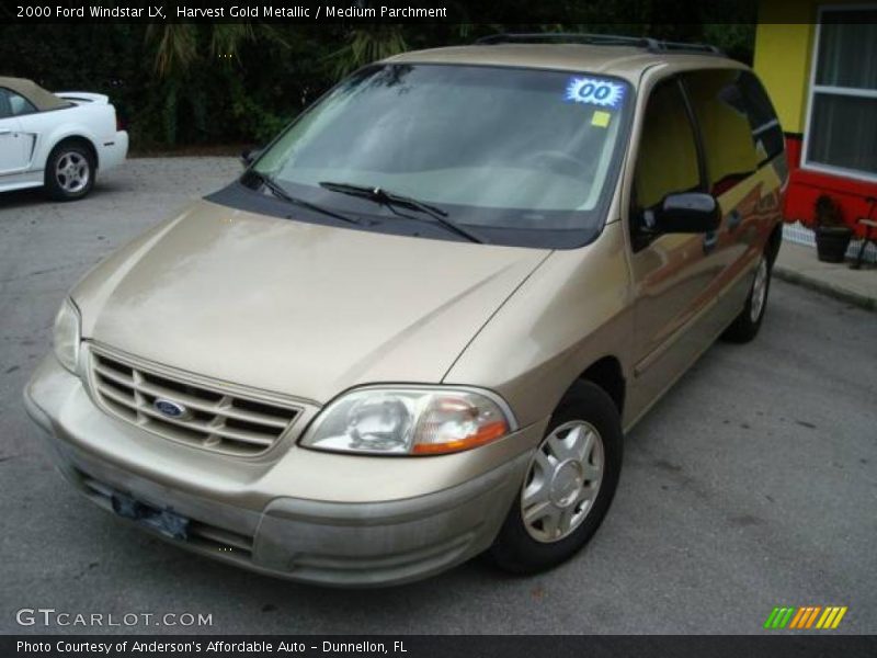 Harvest Gold Metallic / Medium Parchment 2000 Ford Windstar LX