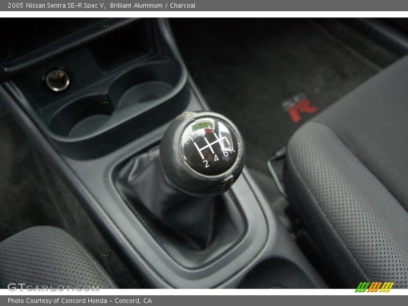 Brilliant Aluminum / Charcoal 2005 Nissan Sentra SE-R Spec V