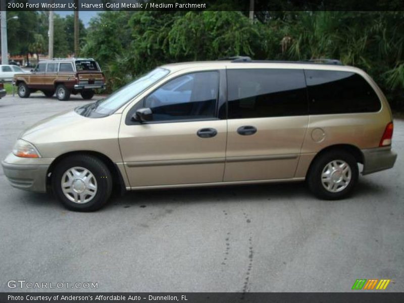Harvest Gold Metallic / Medium Parchment 2000 Ford Windstar LX