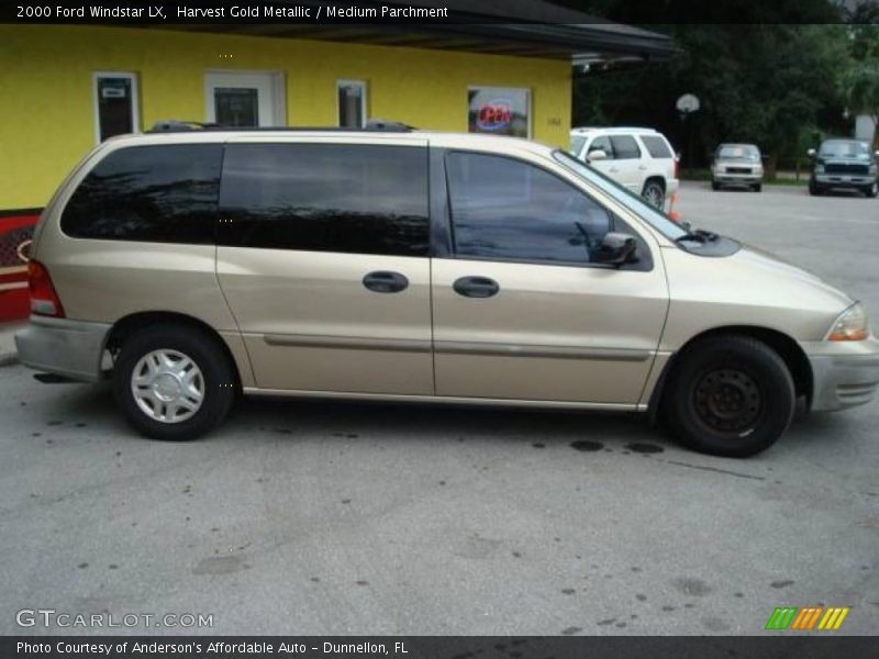 Harvest Gold Metallic / Medium Parchment 2000 Ford Windstar LX