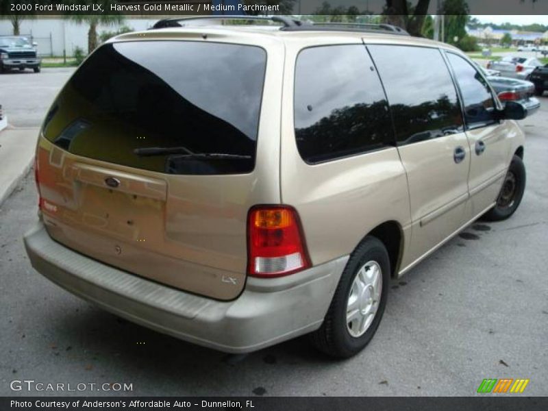Harvest Gold Metallic / Medium Parchment 2000 Ford Windstar LX