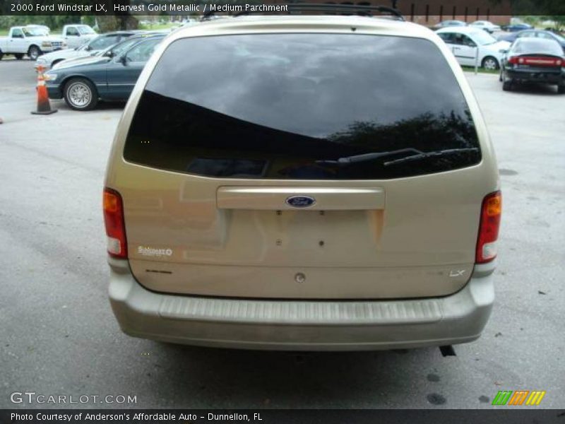 Harvest Gold Metallic / Medium Parchment 2000 Ford Windstar LX