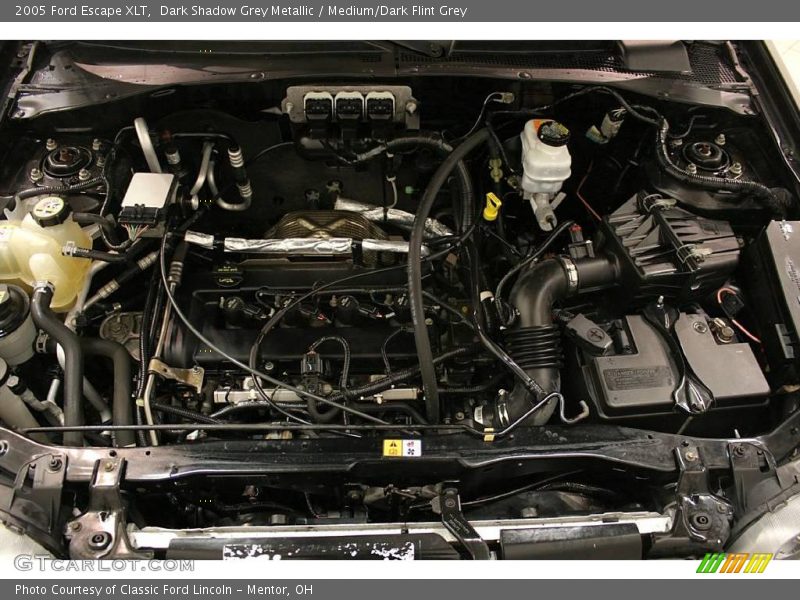Dark Shadow Grey Metallic / Medium/Dark Flint Grey 2005 Ford Escape XLT