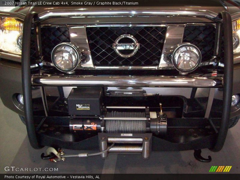 Smoke Gray / Graphite Black/Titanium 2007 Nissan Titan LE Crew Cab 4x4