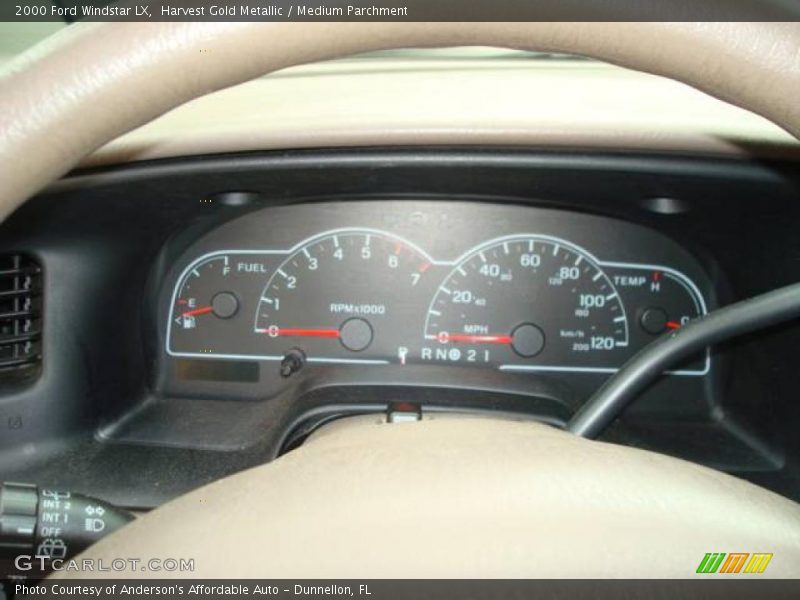 Harvest Gold Metallic / Medium Parchment 2000 Ford Windstar LX