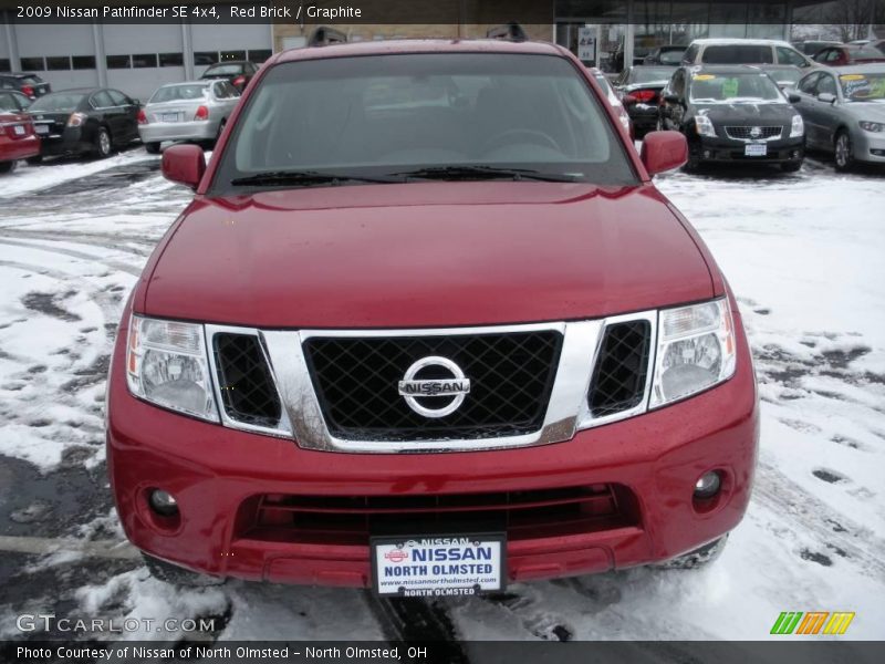 Red Brick / Graphite 2009 Nissan Pathfinder SE 4x4
